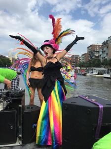 Botenparade, Koningin door Rocco Piers